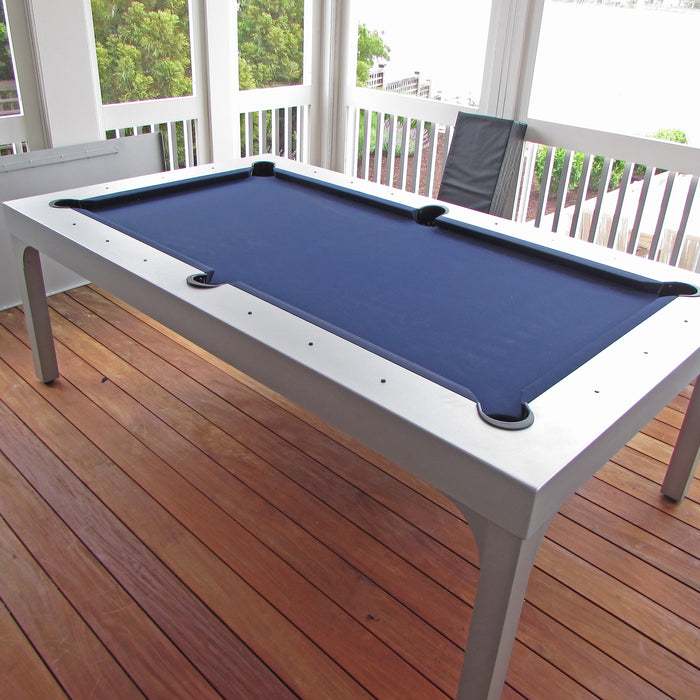 Outdoor Balcony Pool Table Installed in Washington DC