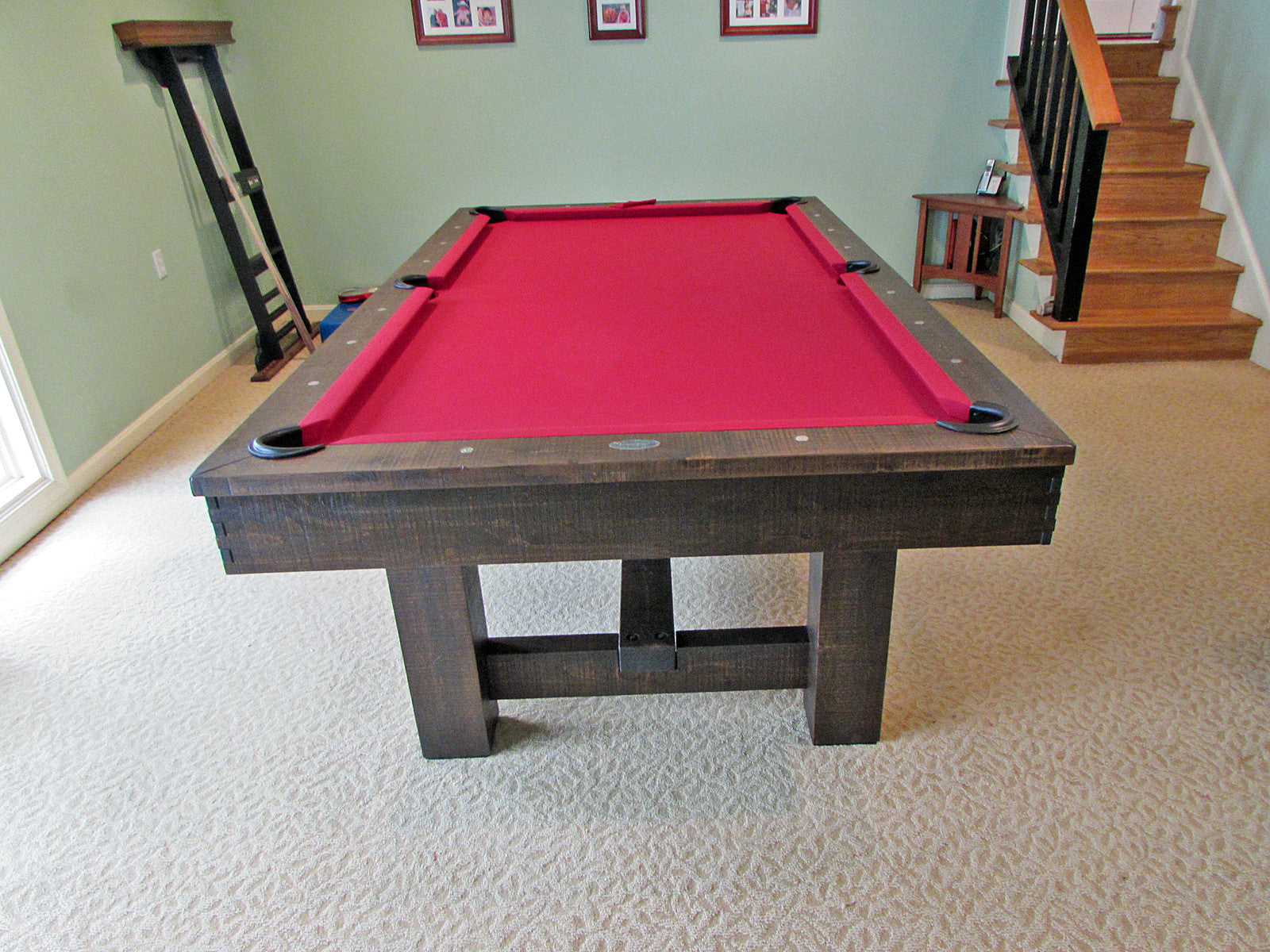 Olhausen Breckenridge Pool Table Installed in Rockville Maryland