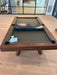 canada billiard luxx pool table natural walnut top