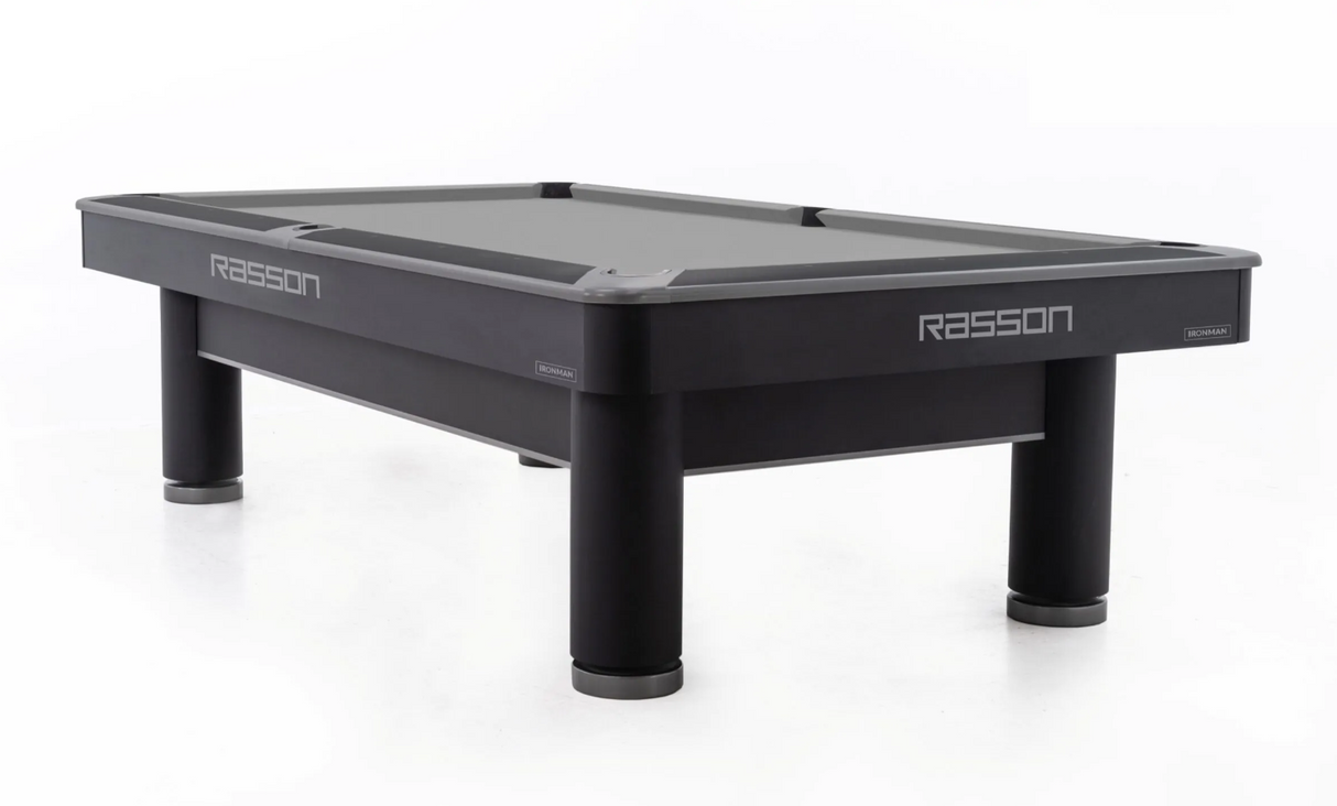 Rasson Iron Man pool table stock