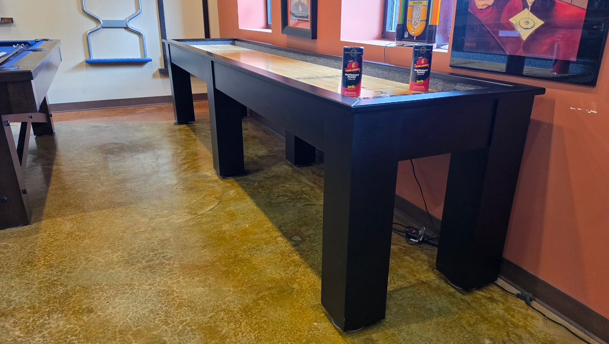 Used Plank and Hide 12' Fulton Shuffleboard Table main