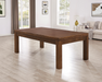 penelope pool table wiskey finish dining top 2