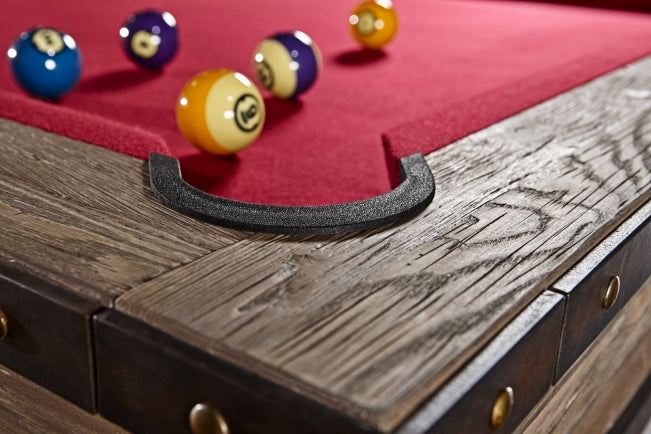 Brunswick Edinburgh pool table pocket detail