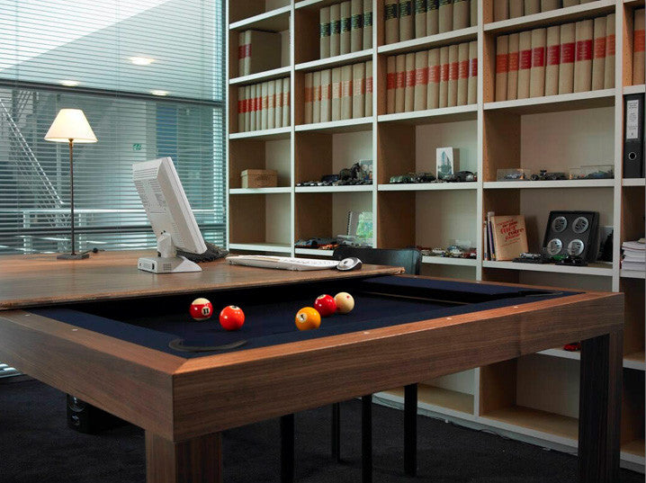 fusion table wood line walnut