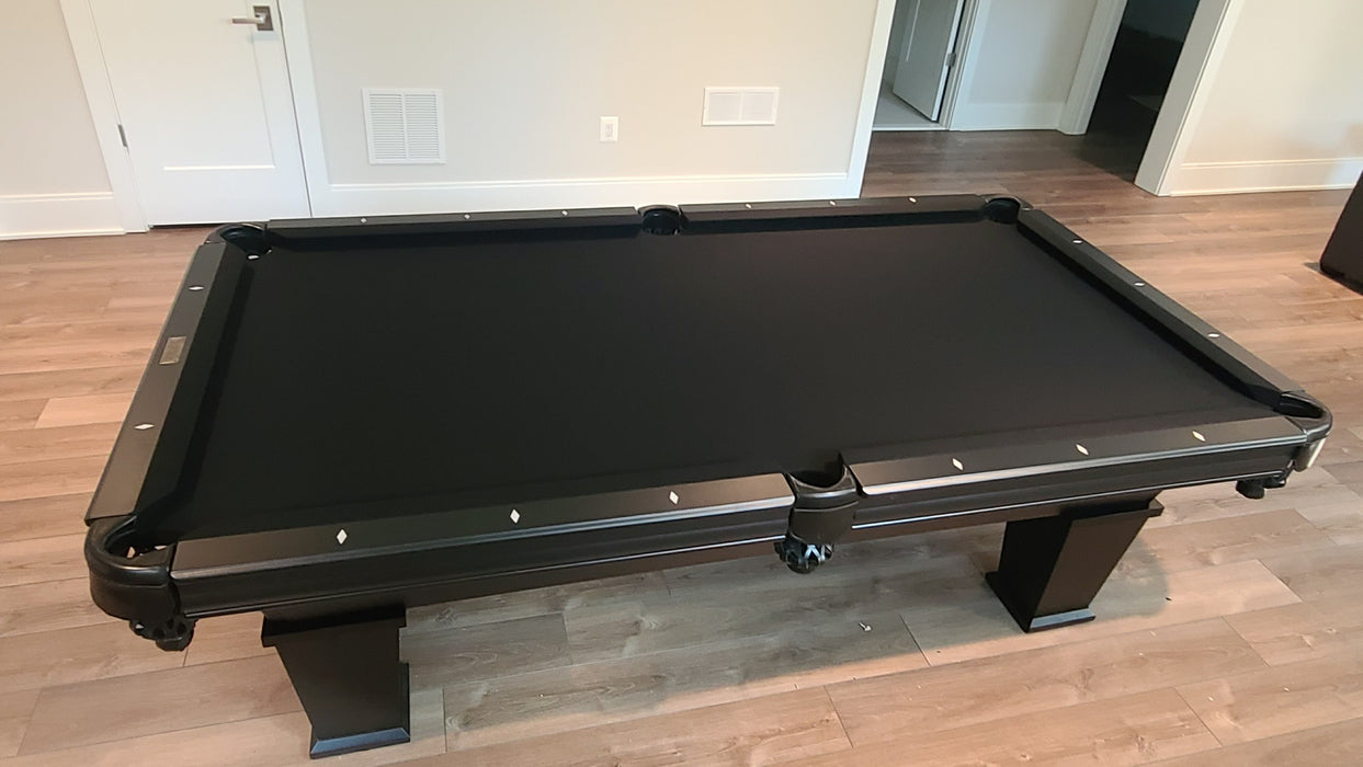 plank and hide parsons pool table side