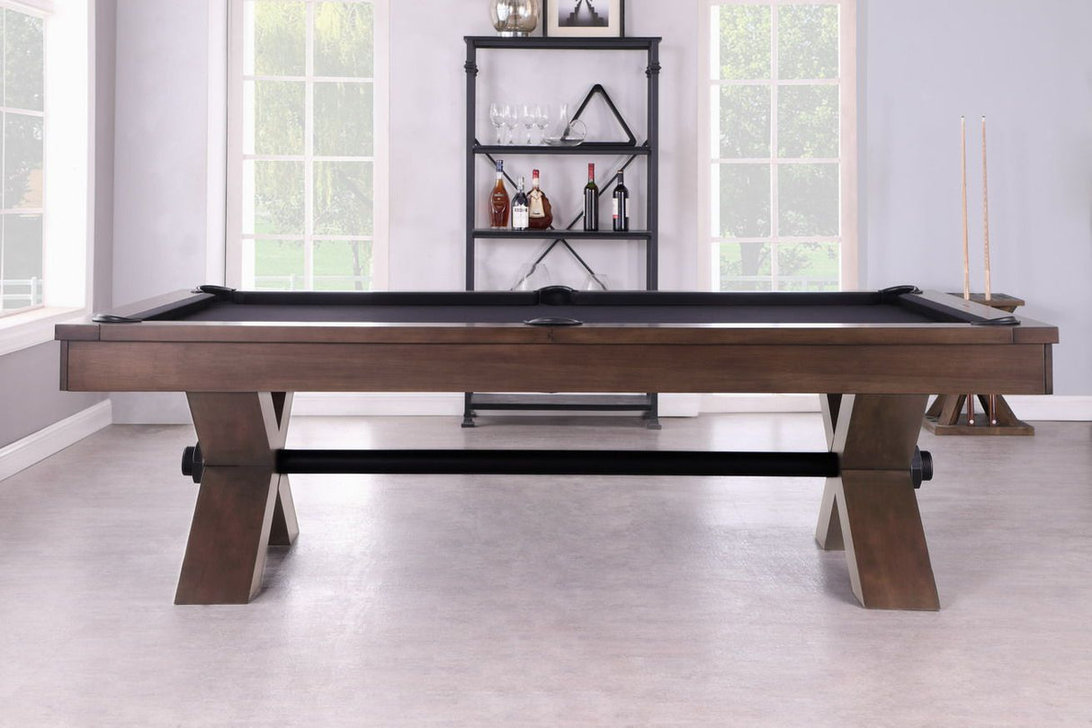 Plank and Hide Wood Vox Pool Table