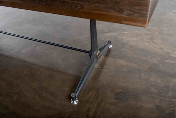Contemporary Shuffleboard Table leg