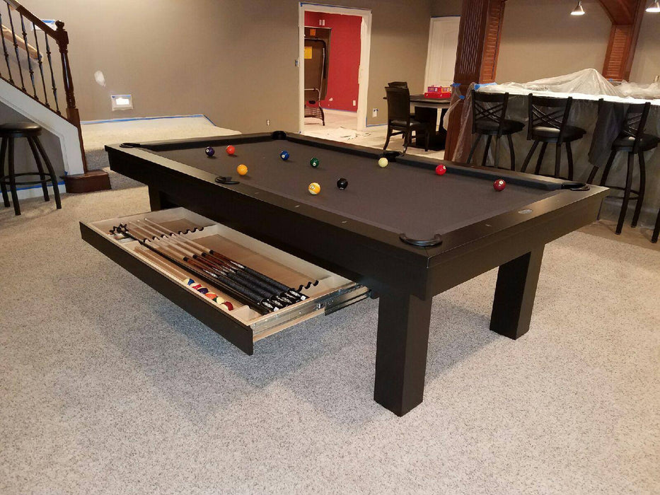 Olhausen West End Pool Table black lacquer