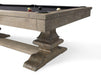 Plank and Hide Beaumont Pool Table end