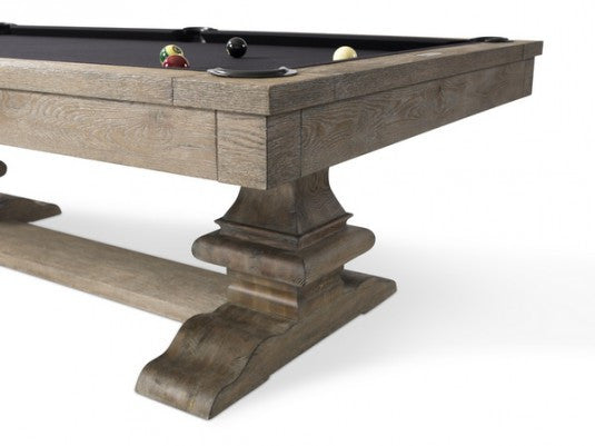 Plank and Hide Beaumont Pool Table end