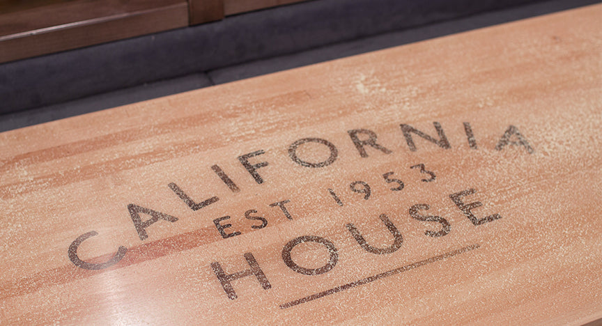 California House Petaluma Shuffleboard Table