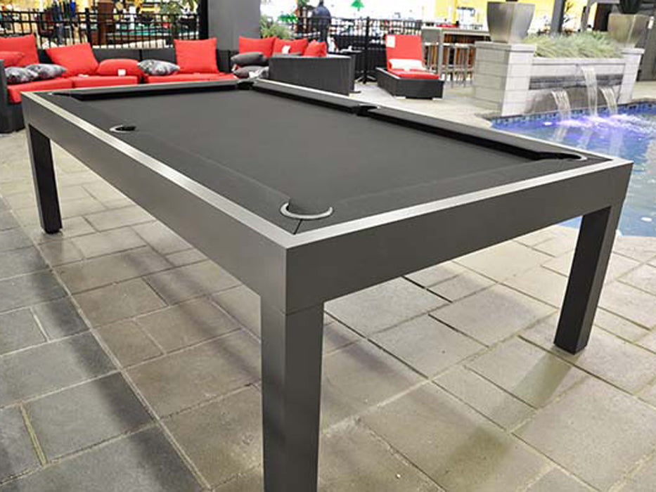 storm outdoor pool table silver gloss2