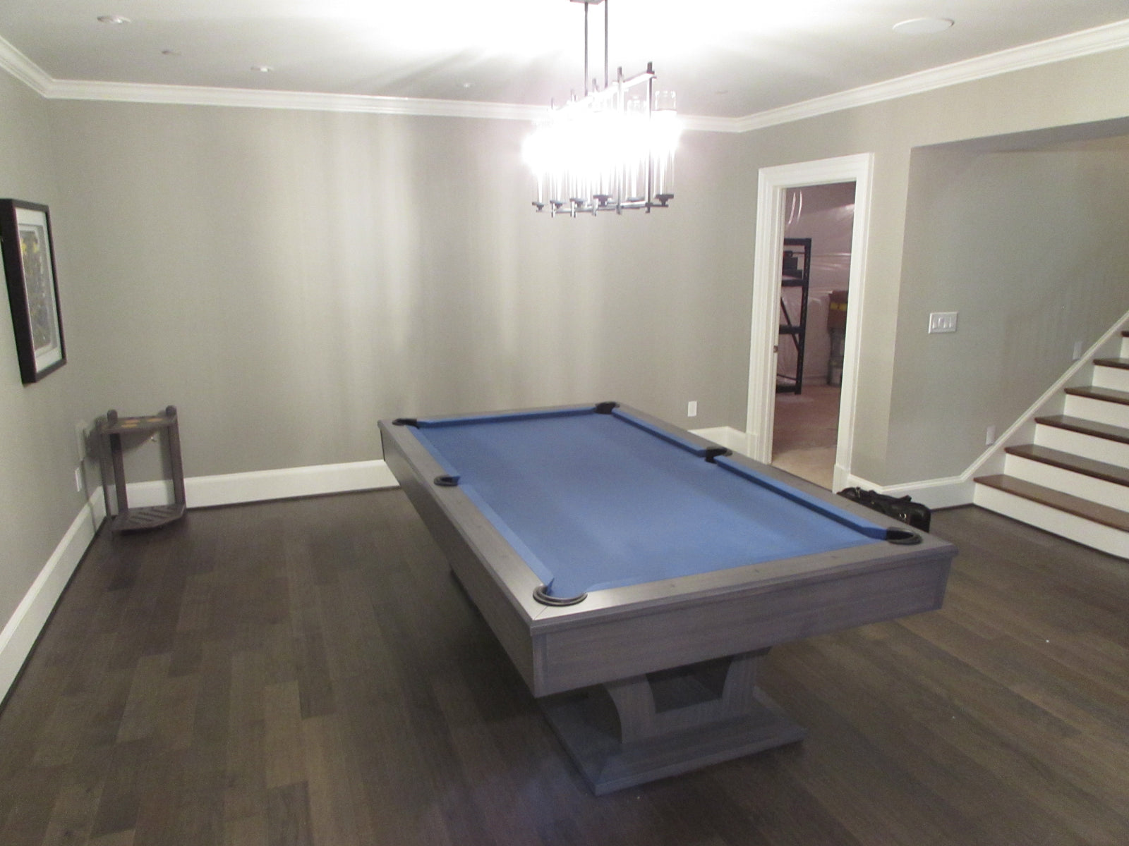 Olhausen Alexandria Pool Table installed in Leesburg Virginia