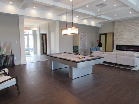 Olhausen Monarch Pool Table installed in Vienna Virginia