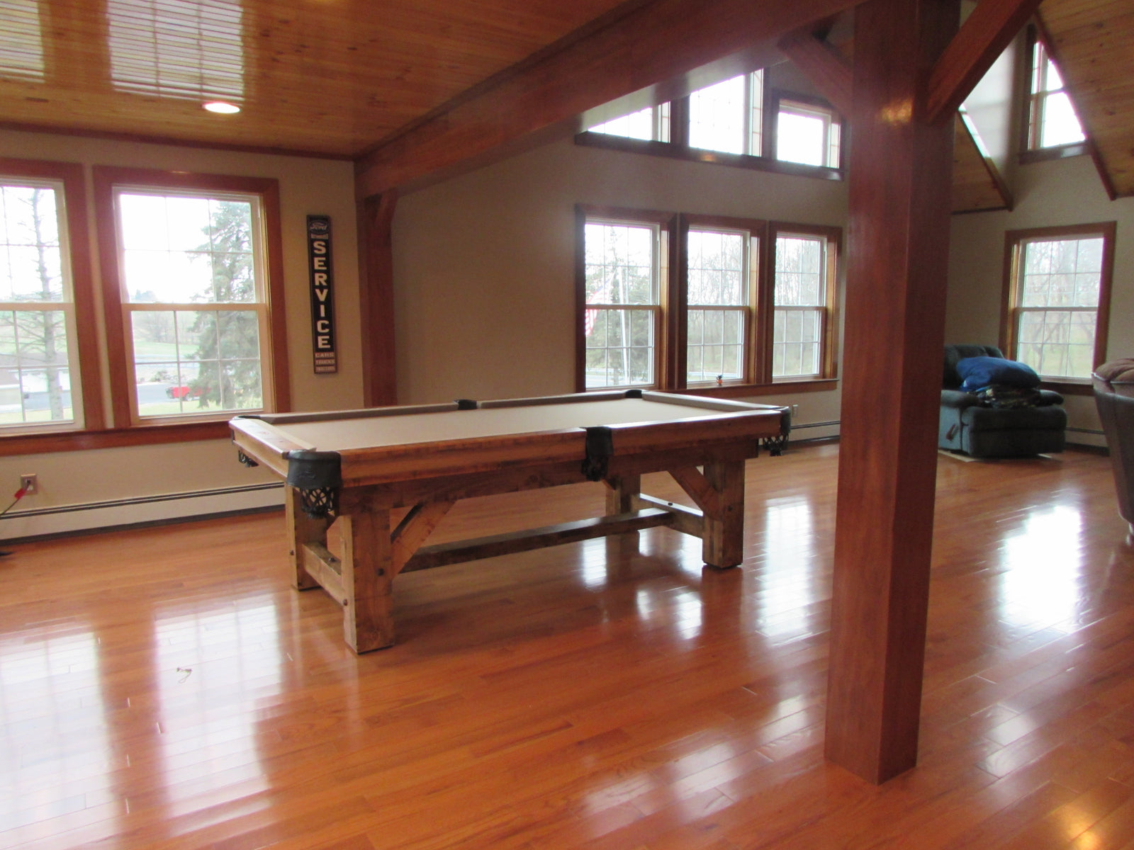 Olhausen Timber Ridge Pool Table installed in Waynesboro PA