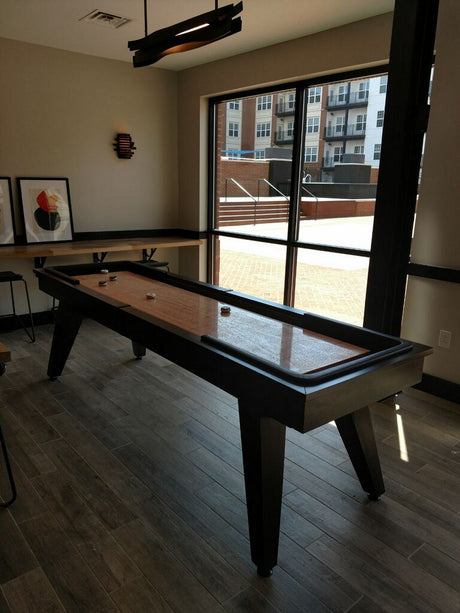 California House Austin Shuffleboard installed in McClean Virginia