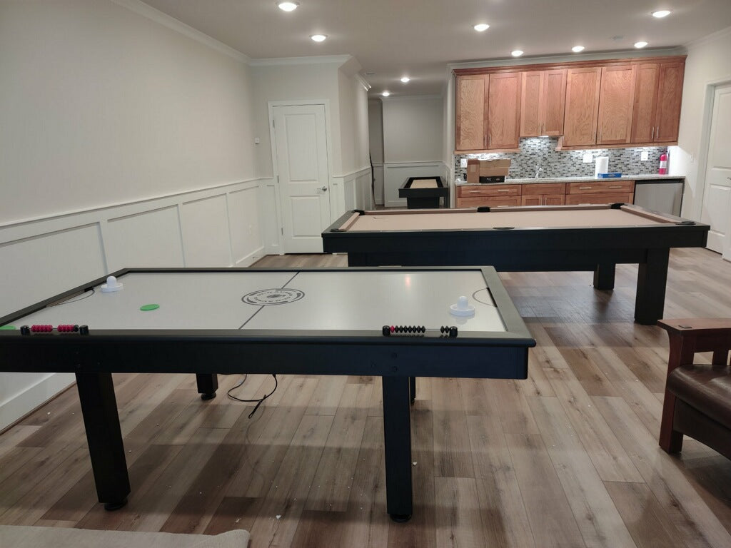Olhausen West End Pool Table colletion installed in Ashburn Virginia