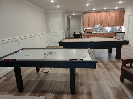 Olhausen West End Pool Table colletion installed in Ashburn Virginia
