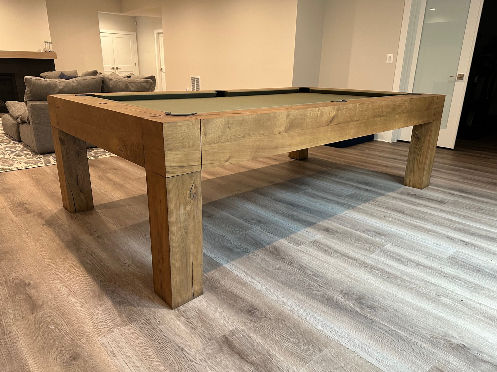 Brunswick Parsons Pool Table installed in Vienna Virginia
