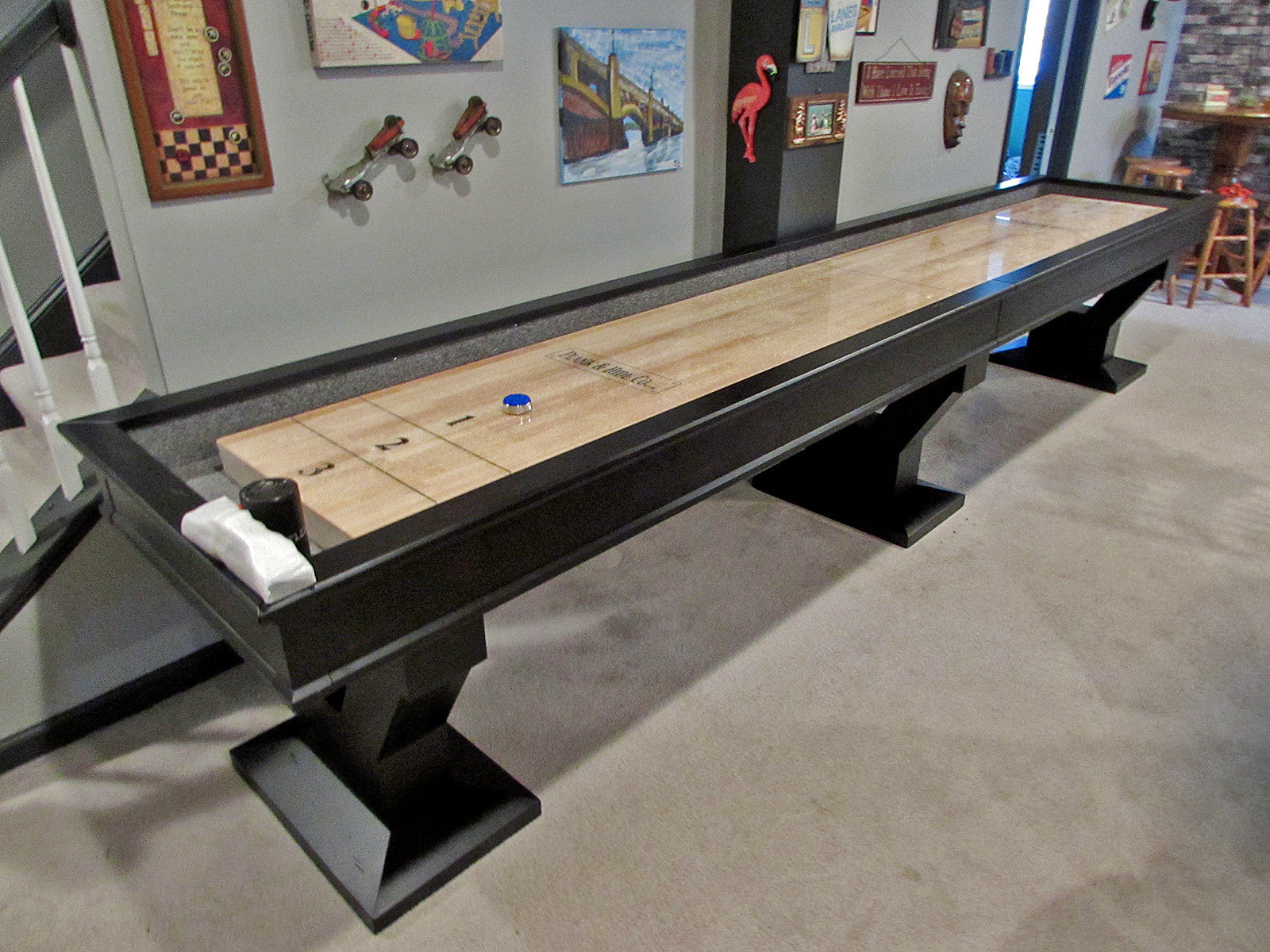 Plank and Hide Shuffleboard delivered to Mount Airy Maryland