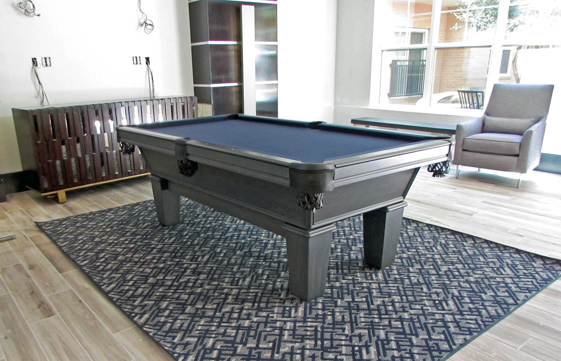 Olhausen Classic Pool Table installed in Alexandria Virginia