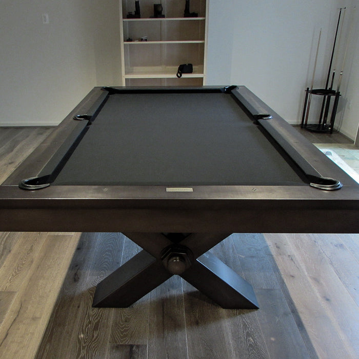 Plank and Hide Vox Pool Table installed in Rockville Maryland