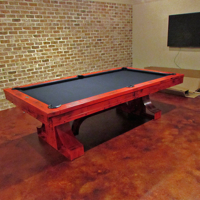 Plank and Hide Rexx Pool Table in Pennsylvania