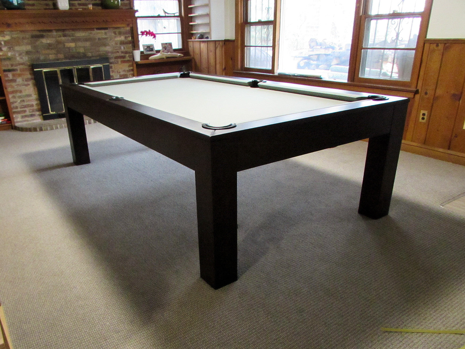 Robbies Billiards Dining Pool Table Delivered to Arlington Virginia