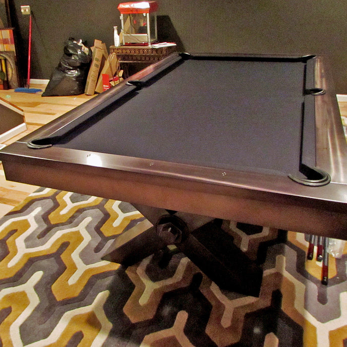 Plank and Hide Vox Pool Table installed in Gambrills Maryland