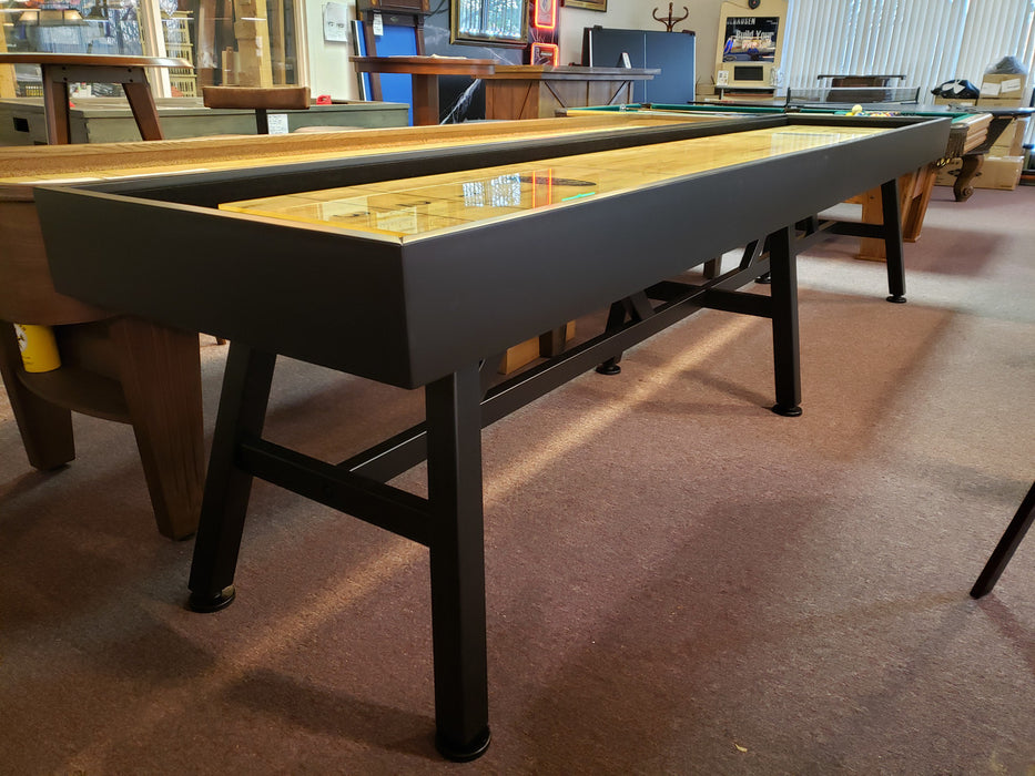 Olhausen alcove shuffleboard table showroom 2
