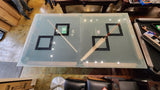 Glass Pool Table Dining Top