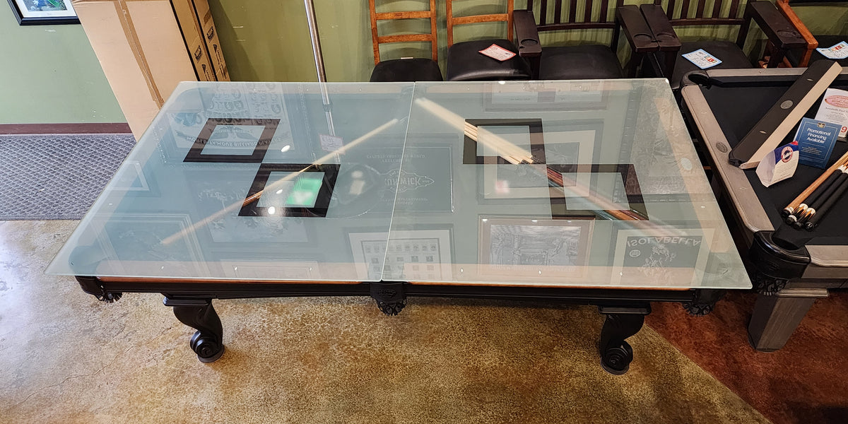 Glass Pool Table Dining Top — Robbies Billiards & Game Room