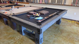 Used American Heritage Fresco Pool Table 8' black cloth
