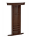brunswick heritage wall cue rack espresso