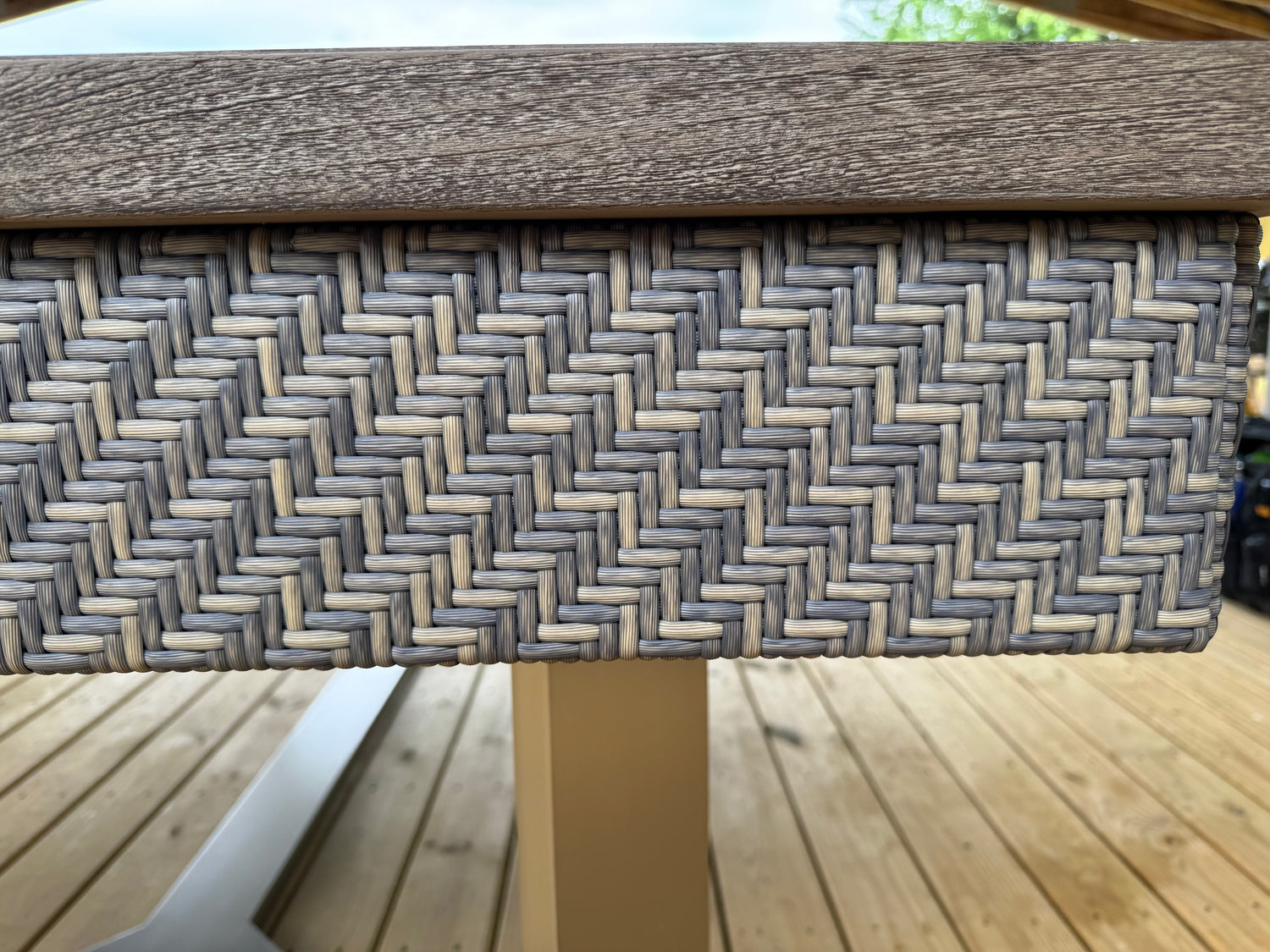 Brunswick Bali outdoor pool table rattan