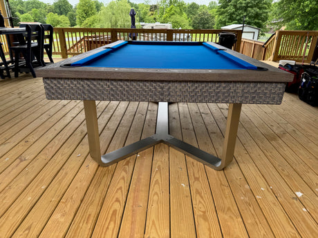 Brunswick Bali outdoor pool table end