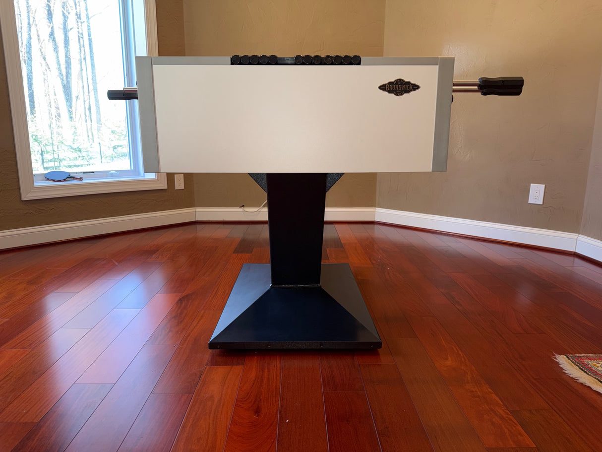 Brunswick Defender Foosball Table end base view