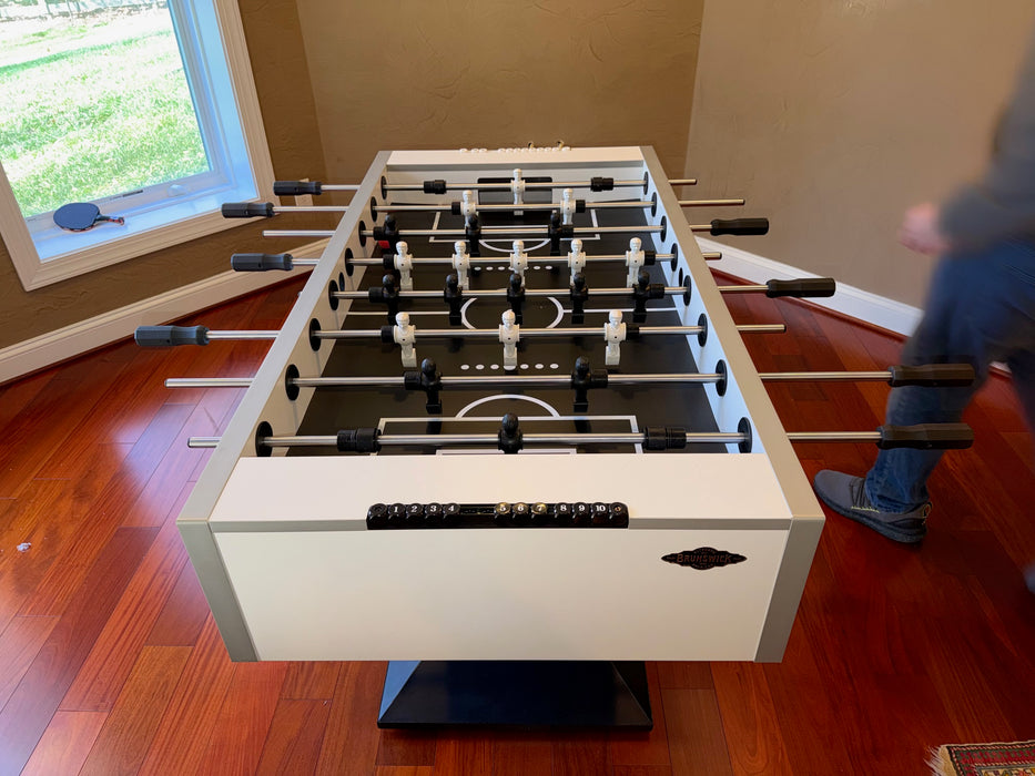 Brunswick Defender Foosball Table end view