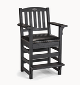brunswick centennial player's chair black wire brush