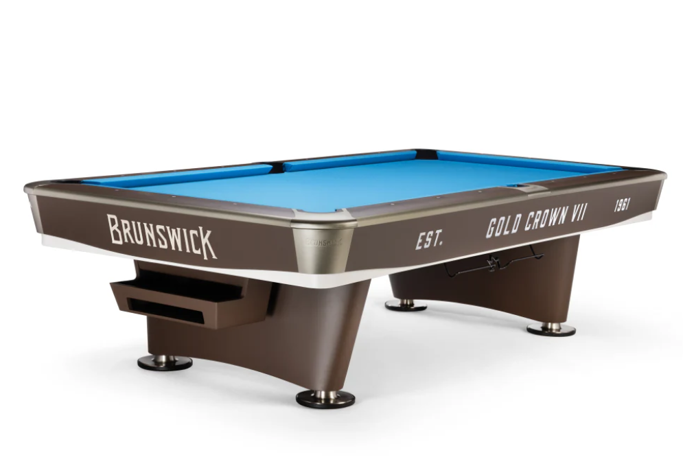 Brunswick Gold Crown VII Pool Table