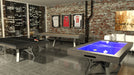 canada billiard industria game tables room setting