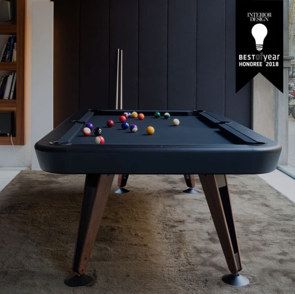 RS Barcelona Diagonal pool table black end