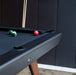 RS Barcelona Diagonal pool table black corner