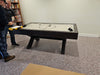 homestead air hockey table installed in room