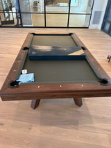 canada billiard luxx pool table natural walnut top
