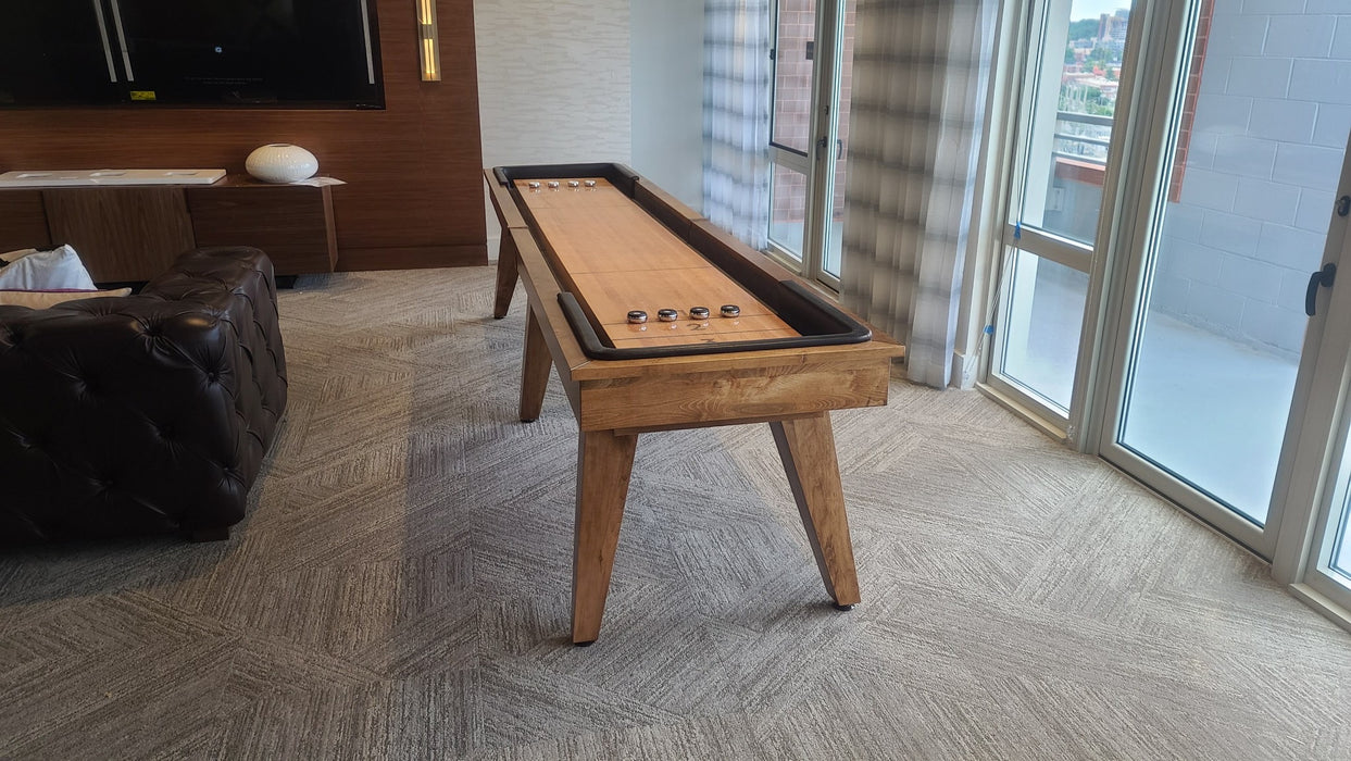 California house austin shuffleboard table virginia install