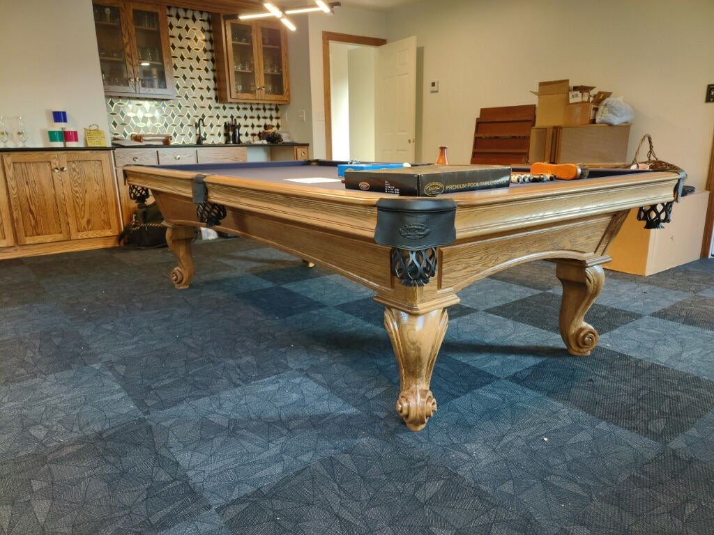  santa ana pool table american walnut 2