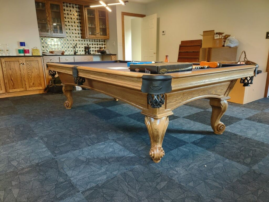  santa ana pool table american walnut 2