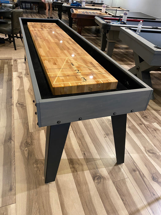 olhausen maverick shuffleboard matte fossil grey dual scoring