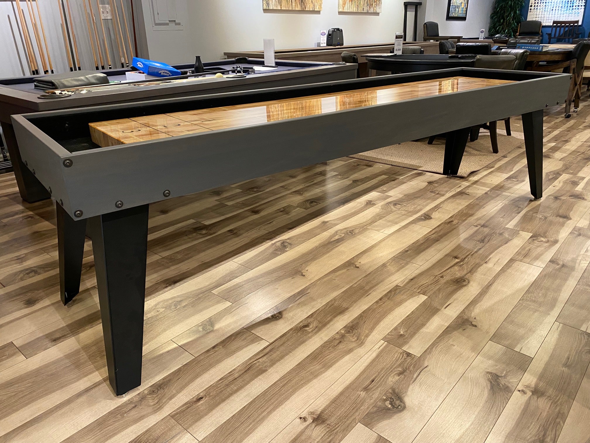 衣更真緒 shuffle casual 79個 Olhausen Maverick 9' Shuffleboard Table – Robbies Billiards & Game